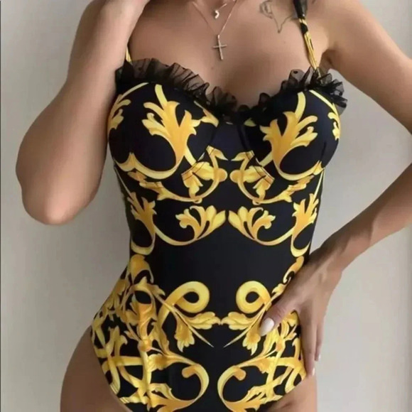 Lace Push Up Swimwear NWOT - Picture 2 of 11